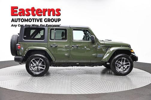Sarge Green Clearcoat 2024 Jeep Wrangler 4xe Sport S