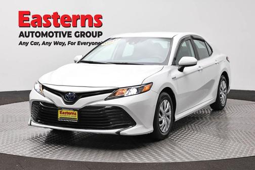 Super White 2020 Toyota Camry LE