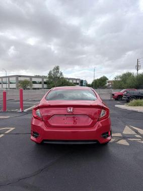 Red 2016 Honda Civic LX