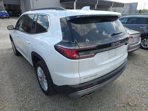 White Frost Tri-Coat 2024 GMC Acadia Elevation
