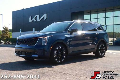 Midnight Black 2025 Kia Sorento SX
