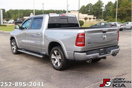 Billet Silver Metallic Clearcoat 2021 RAM 1500 Laramie