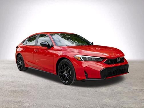 Rallye Red 2026 Honda Civic Hybrid