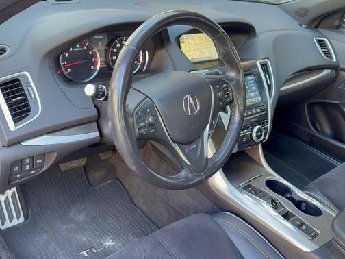 Modern Steel Metallic 2018 Acura TLX Technology