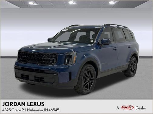 Midnight Lake Blue 2025 Kia Telluride EX X-Line