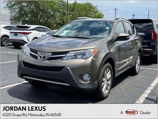 Brown 2015 Toyota RAV4 Limited