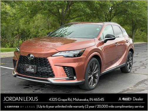 Copper Crest 2024 Lexus RX 350 F SPORT Handling