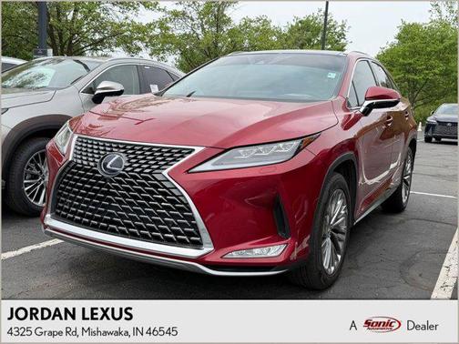 Maroon 2021 Lexus RX 450h Base