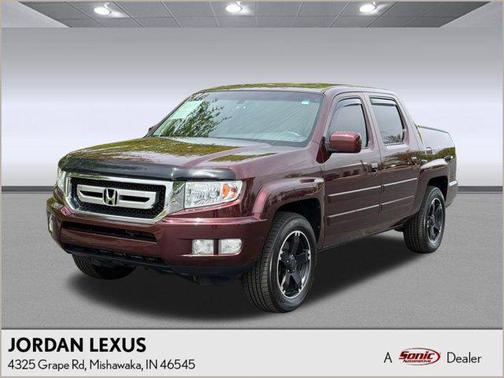 Maroon 2011 Honda Ridgeline RTL