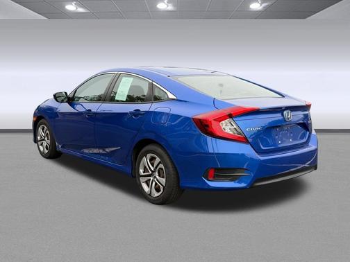Aegean Blue Metallic 2018 Honda Civic LX