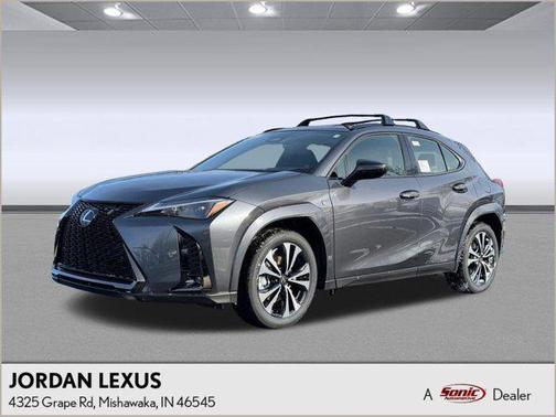 Cloudburst Gray with Obsidian roof 2026 Lexus UX 300h Base