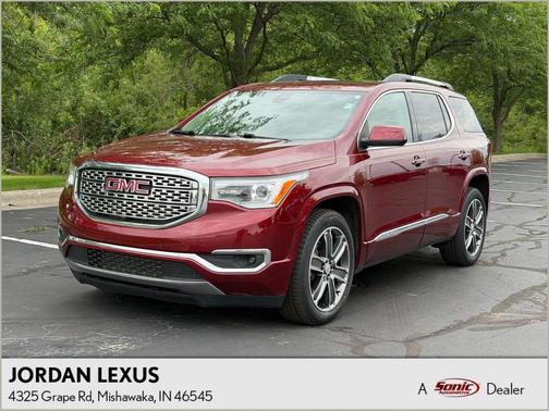 Crimson Red Tintcoat 2017 GMC Acadia Denali