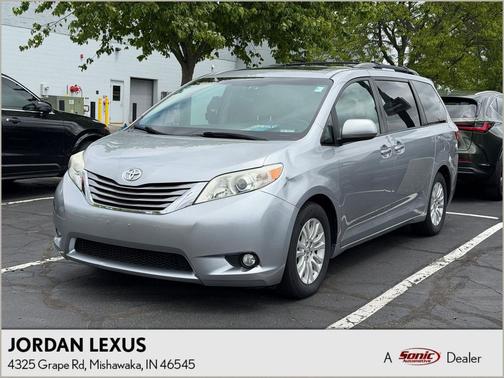Silver Sky Metallic 2015 Toyota Sienna XLE