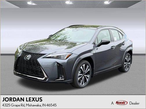 Cloudburst Gray with Obsidian roof 2026 Lexus UX 300h Base