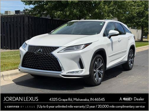 Eminent White Pearl 2022 Lexus RX 350L Base