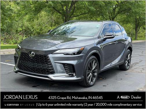 Cloudburst Gray 2025 Lexus RX 350 Premium