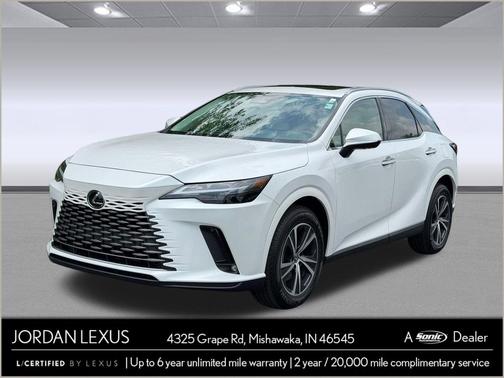 Eminent White Pearl 2024 Lexus RX 350 Premium