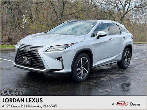 Silver Lining Metallic 2017 Lexus RX 350 Base