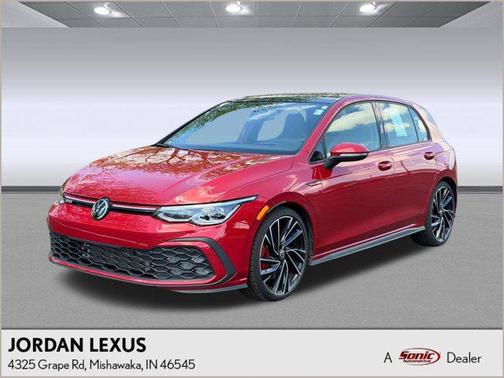 Kings Red Metallic 2024 Volkswagen Golf GTI 2.0T S DSG