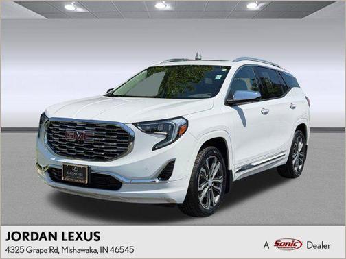 Summit White 2018 GMC Terrain Denali