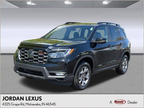 Crystal Black Pearl 2022 Honda Passport AWD TrailSport