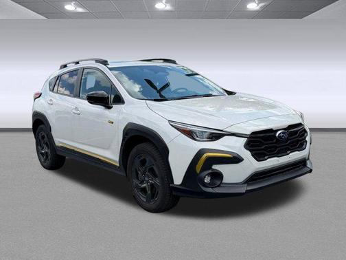 Crystal White Pearl 2024 Subaru Crosstrek Sport
