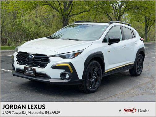 Crystal White Pearl 2024 Subaru Crosstrek Sport