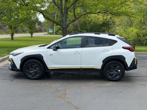 Crystal White Pearl 2024 Subaru Crosstrek Sport