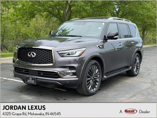 Anthracite Gray 2024 INFINITI QX80 SENSORY AWD