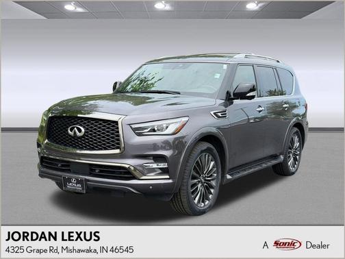 Anthracite Gray 2024 INFINITI QX80 SENSORY AWD
