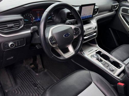 Forged Green Metallic 2022 Ford Explorer XLT