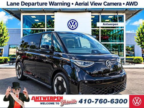 Deep Black 2025 Volkswagen ID. Buzz Pro S Plus