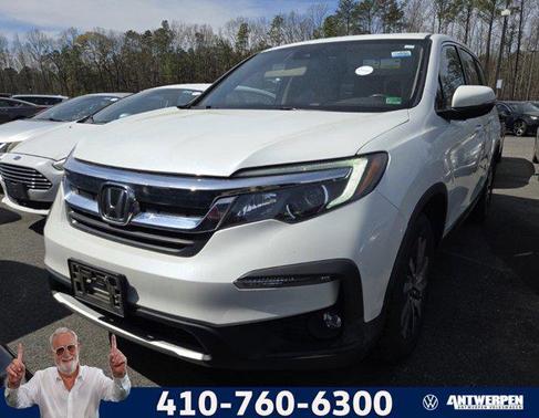Platinum White Pearl 2020 Honda Pilot 2WD EX-L