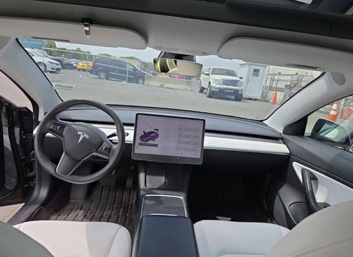 Gray 2021 Tesla Model 3 Long Range