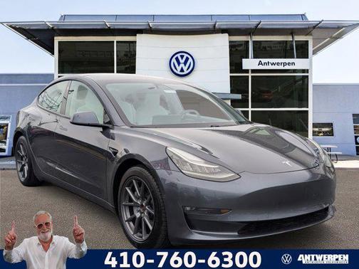 Midnight Silver Metallic 2021 Tesla Model 3 Long Range
