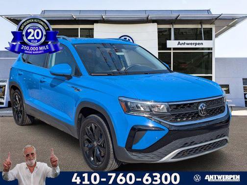 Cornflower Blue 2023 Volkswagen Taos 1.5T SE