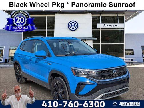 Cornflower Blue 2023 Volkswagen Taos 1.5T SE
