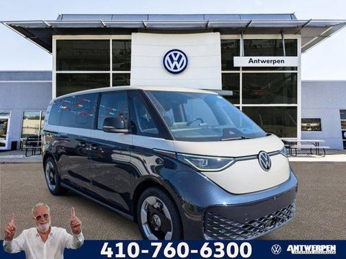 Blue Charcoal 2025 Volkswagen ID. Buzz Pro S Plus with 4MOTION