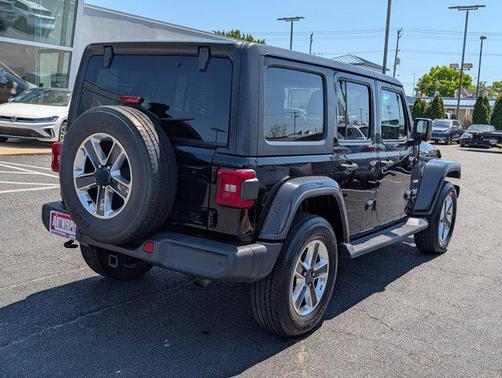 Black Clearcoat 2018 Jeep Wrangler Unlimited Sahara