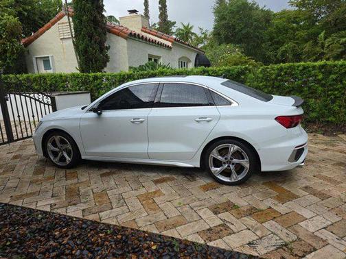 Glacier White Metallic 2023 Audi S3 Prestige TFSI quattro S tronic