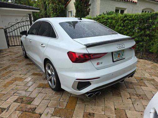 Glacier White Metallic 2023 Audi S3 Prestige TFSI quattro S tronic