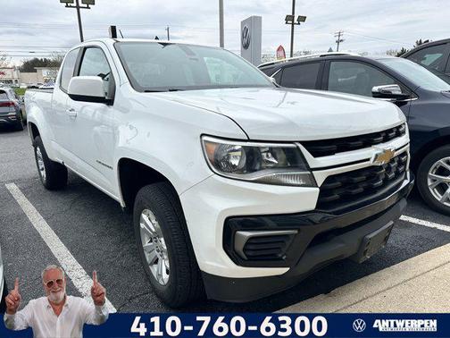 Summit White 2022 Chevrolet Colorado LT