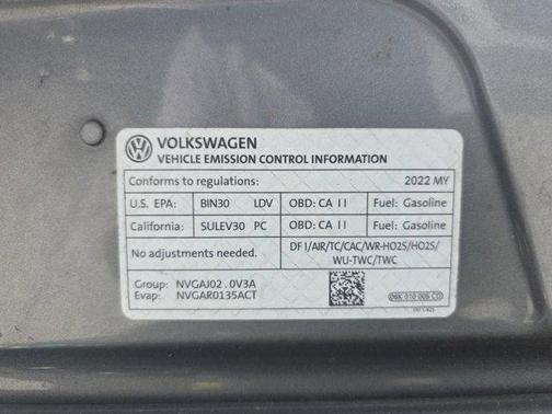 2022 Volkswagen Tiguan 2.0T SE