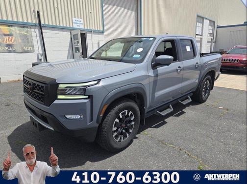 Boulder Grey Pearl 2022 Nissan Frontier PRO-X
