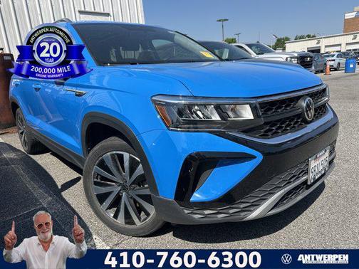 Blue 2022 Volkswagen Taos 1.5T SE