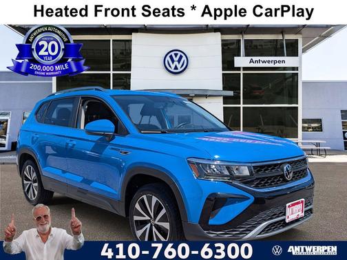 Blue 2022 Volkswagen Taos 1.5T SE