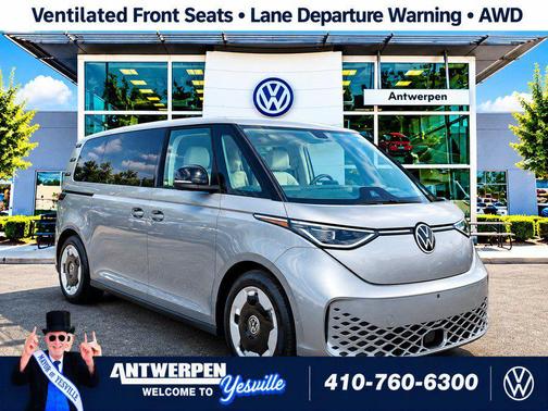 Metro Silver Metallic 2025 Volkswagen ID. Buzz Pro S Plus with 4MOTION