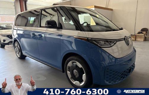 Cabana Blue 2025 Volkswagen ID. Buzz Pro S