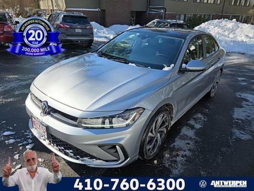 Silver Metallic 2025 Volkswagen Jetta 1.5T SEL