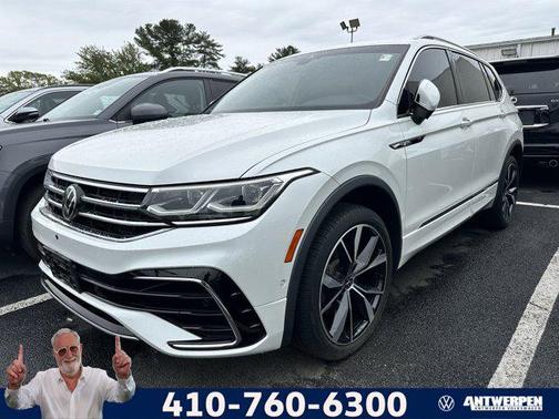 Pure White 2021 Volkswagen Tiguan 2.0T SE 4MOTION